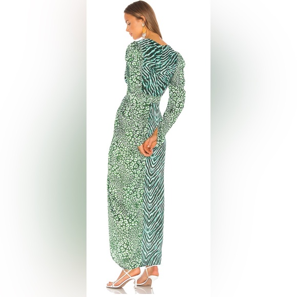 Rococo Sand Irene Gown in Green - Picture 2 of 2